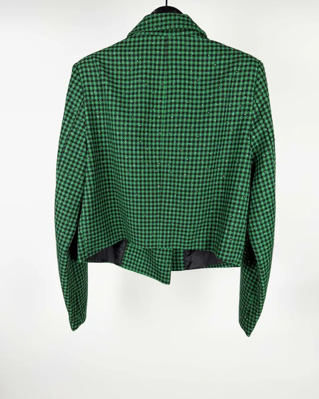 Blazer escoces crop a collection
