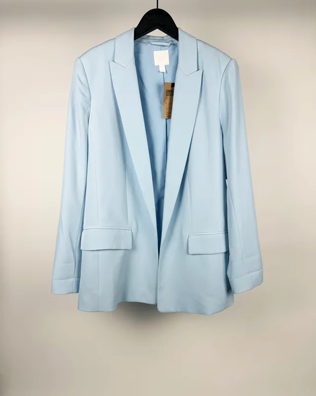 Blazer celeste h&m