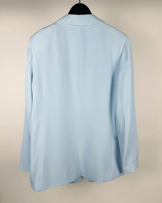 Blazer celeste h&m