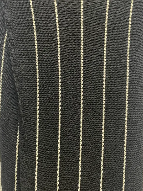 Pollera tejido rayado massimo dutti
