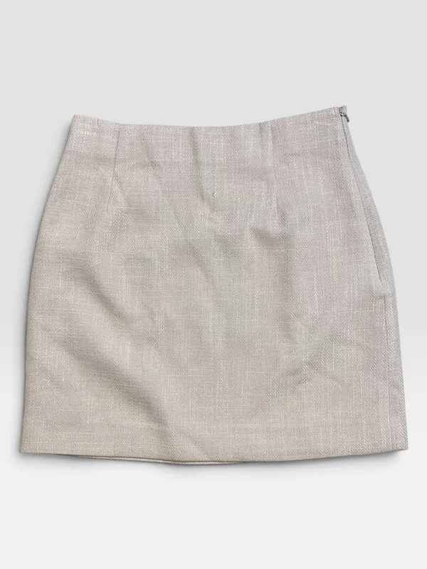 Pollera beige h&m