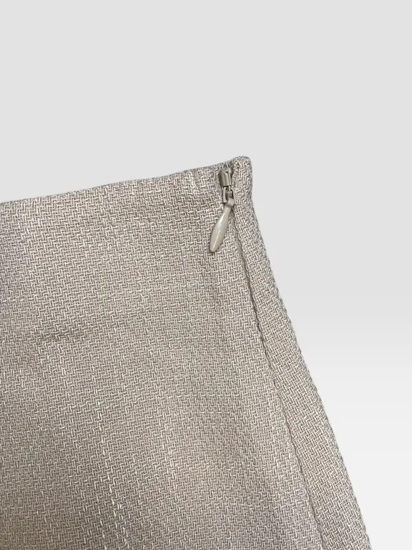 Pollera beige h&m