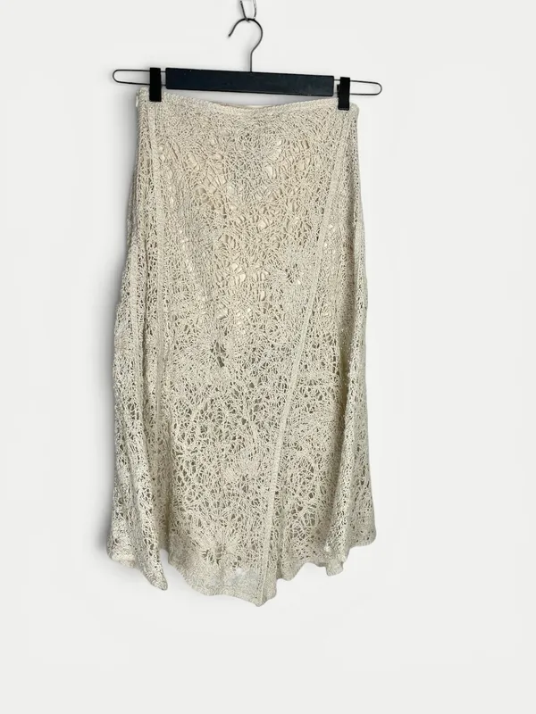 Pollera crochet zara