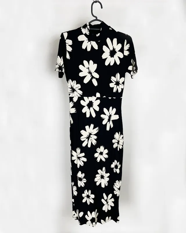 VESTIDO ESTAMPADO DESIGUAL