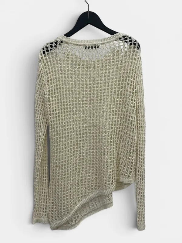 Buzo calado tejido irregular zara