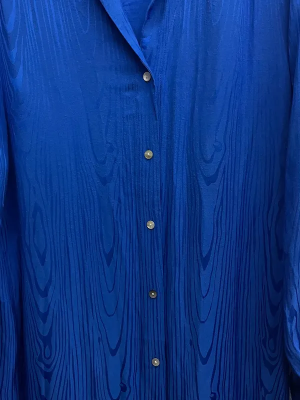 Vestido camisero azul hym
