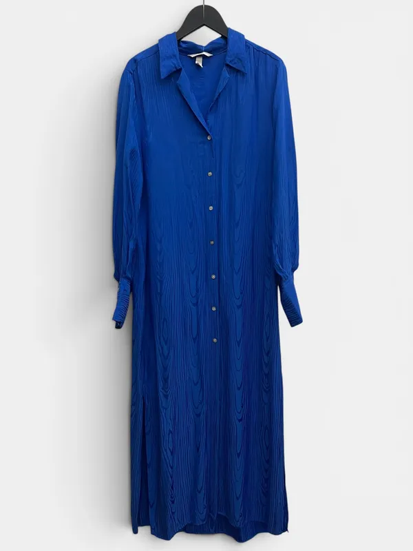 Vestido camisero azul hym