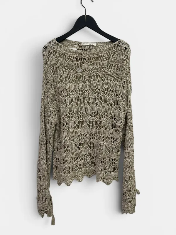 Buzo tejido calado pull&bear