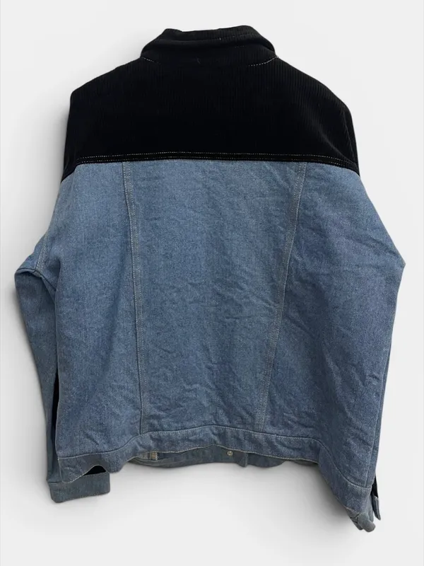 Campera jean pana combinada daniel cassin