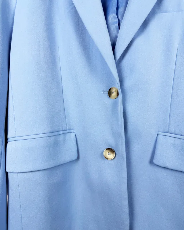 Blazer celeste bershka