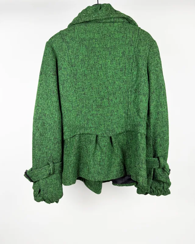Chaqueta verde tweed arnica