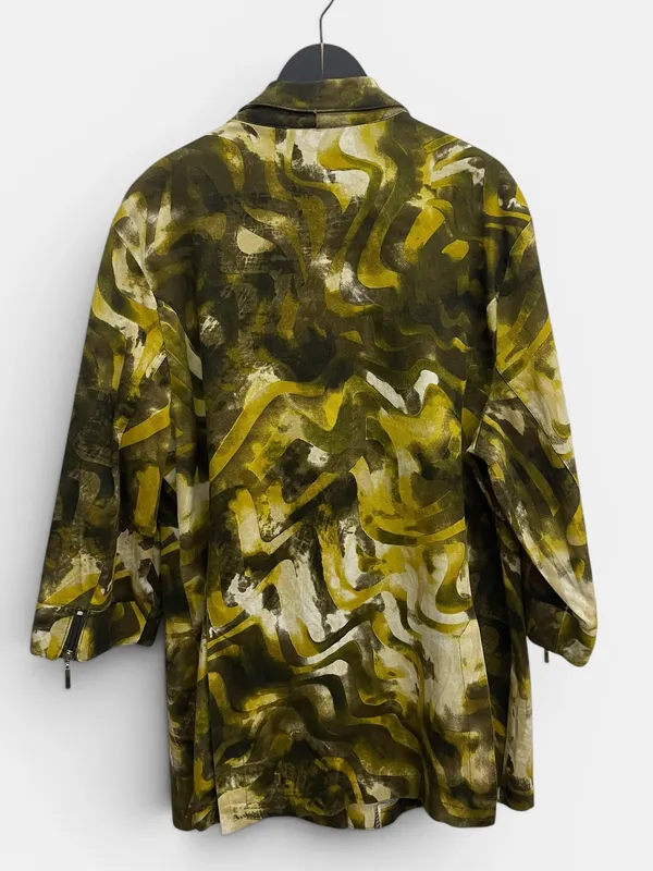 Chaqueta pinteada colores tierra jean marc philippe
