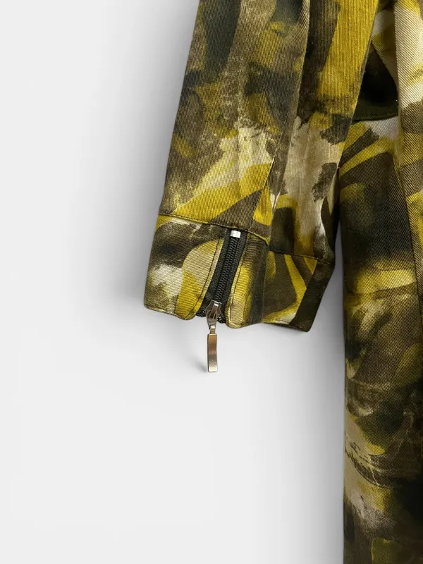 Chaqueta pinteada colores tierra jean marc philippe