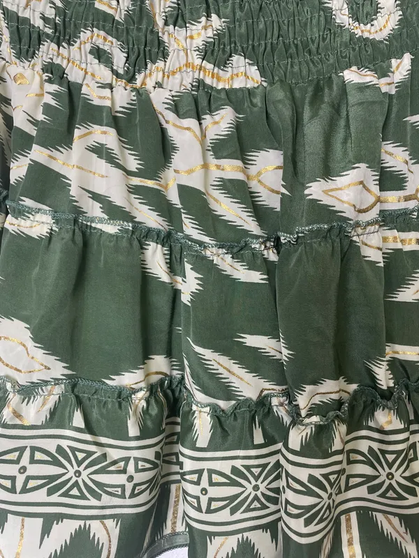 Pollera con volados indian
