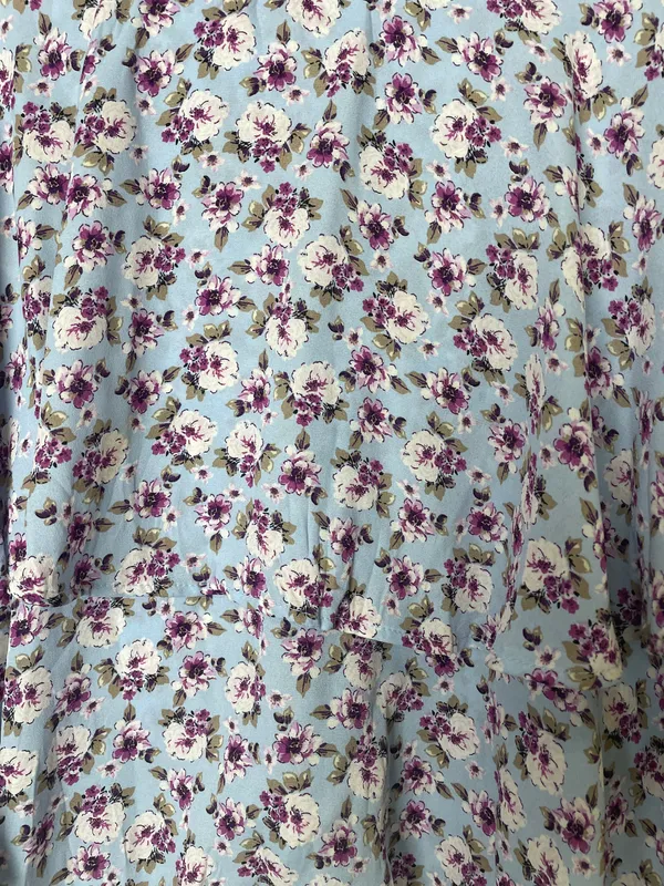 Pollera short estampada zara