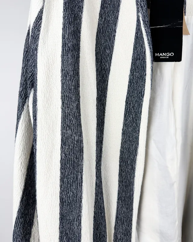 Chaqueta rayada mango