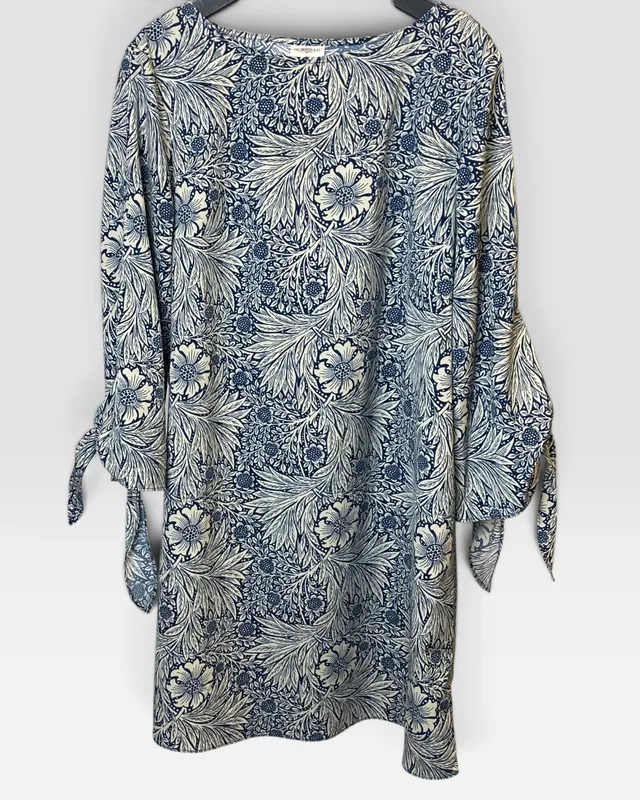 Vestido estampado h&m morris & co