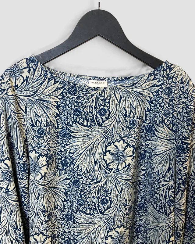 Vestido estampado h&m morris & co