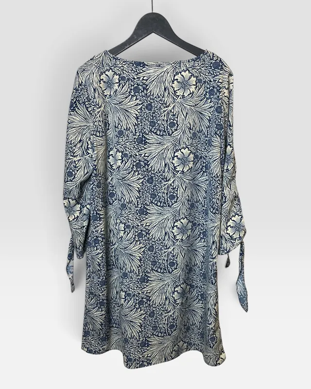 Vestido estampado h&m morris & co