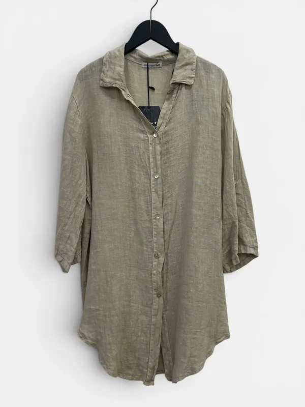 Camisa en lino new collection