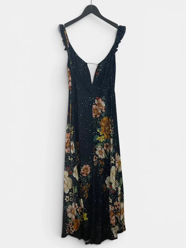 Vestido corto estampado farm
