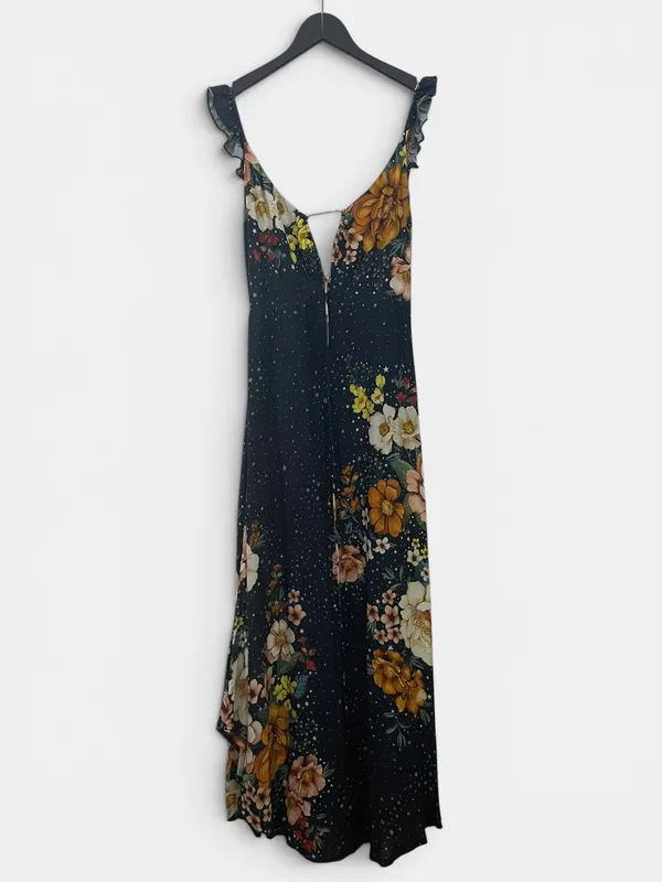 Vestido corto estampado farm