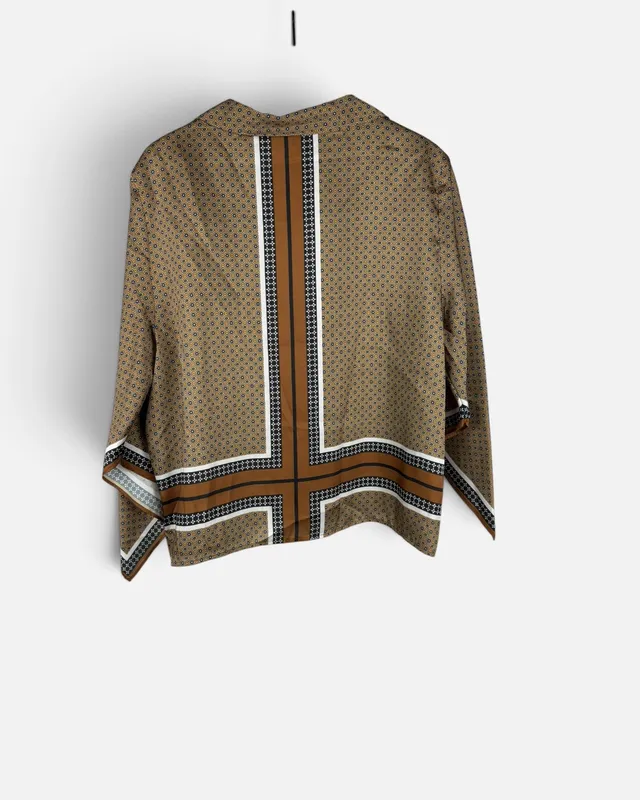 Camsa estampada zara