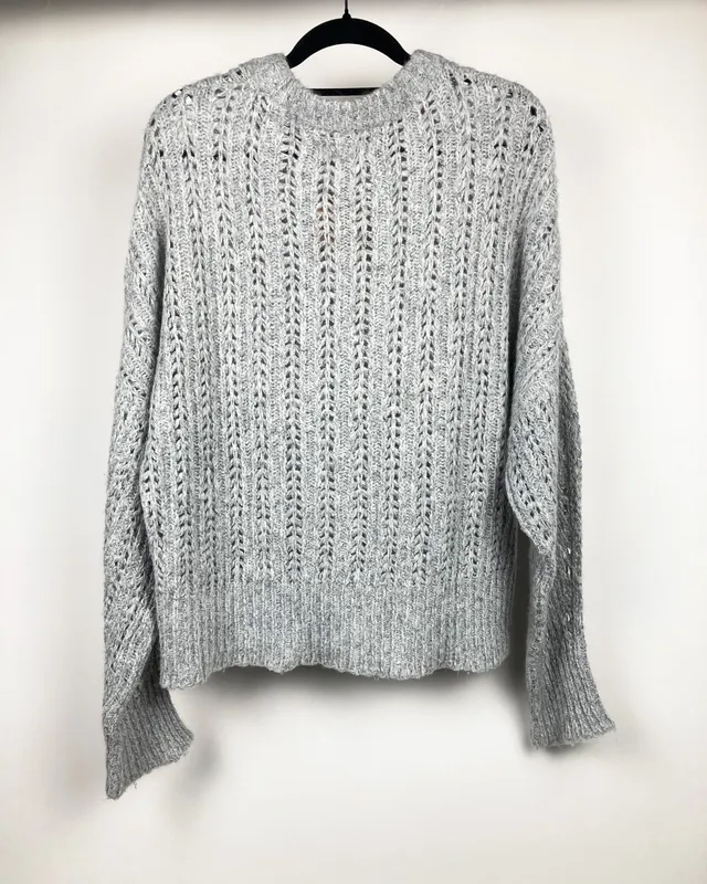 Buzo gris calado rapsodia