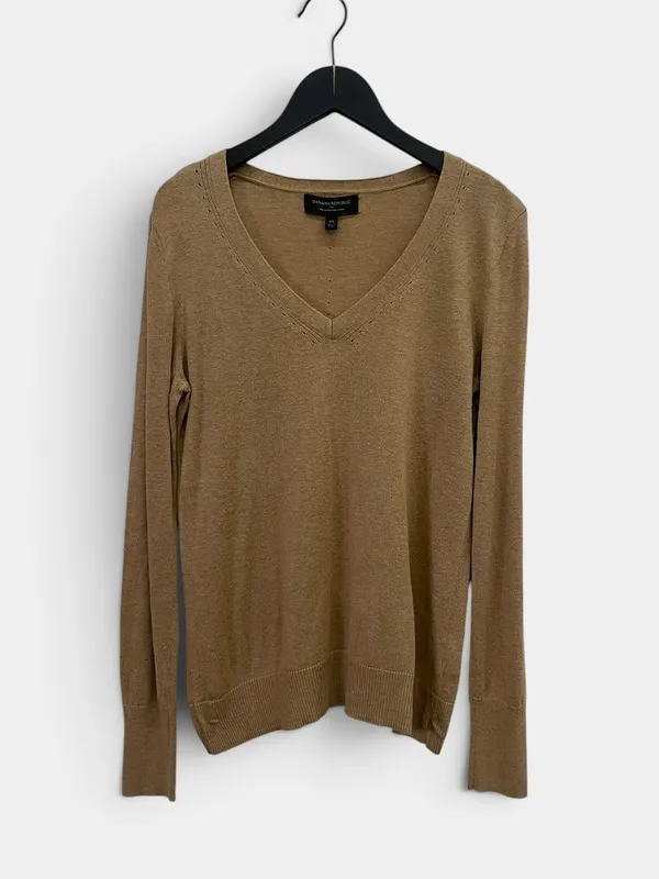 Buzo beige banana repulic