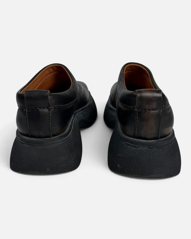 Zapatos negros plataforma auster