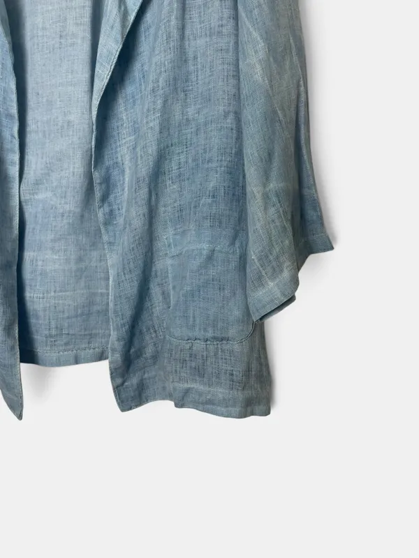 Chaqueta lino y lentejuelas manos del uruguay
