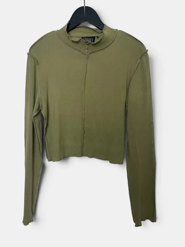 Polera algodon verde piece of cake