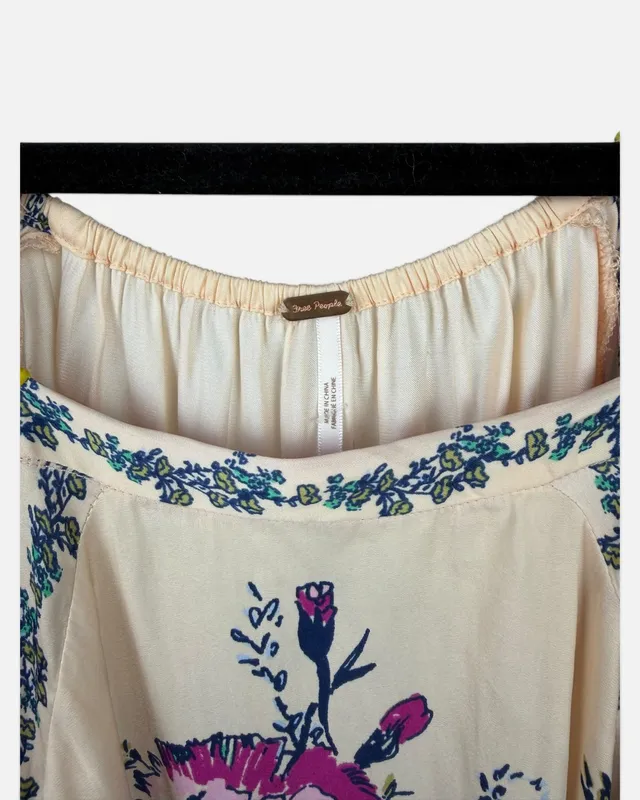 Blusa estampada free people