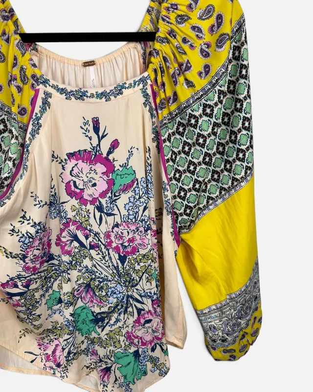 Blusa estampada free people