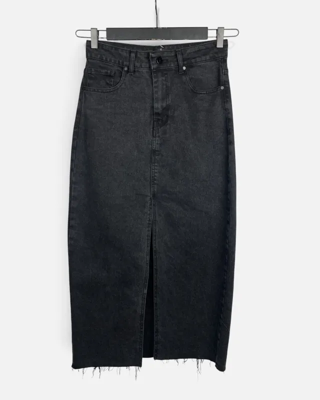 Pollera jean negro isostasia