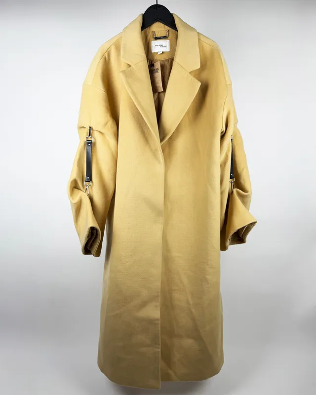 Tapado beige c/presilla vero moda
