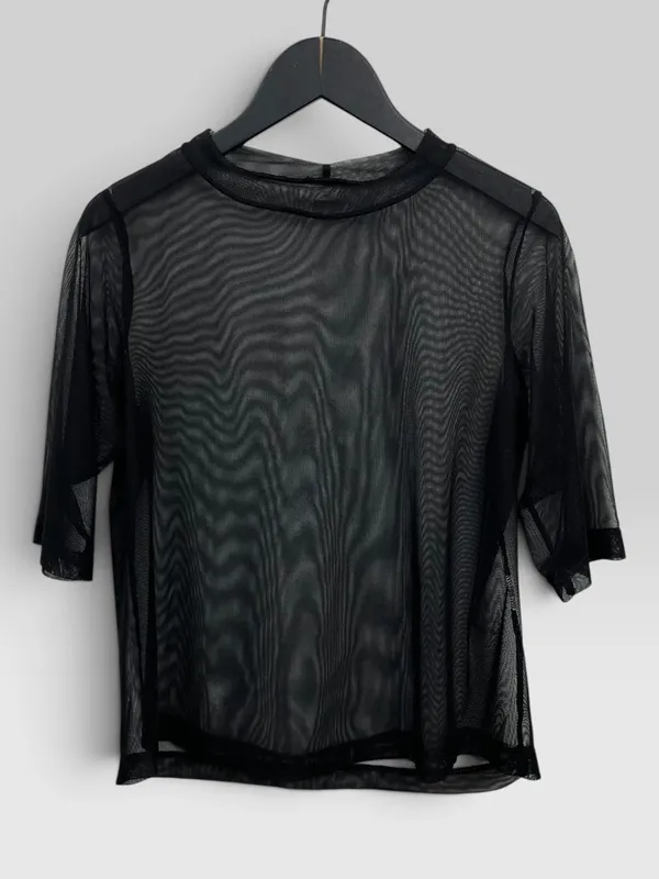 Remera micro tull lemon