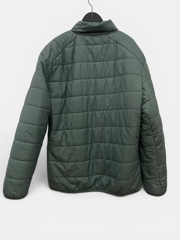 Campera puff verde hyg casual