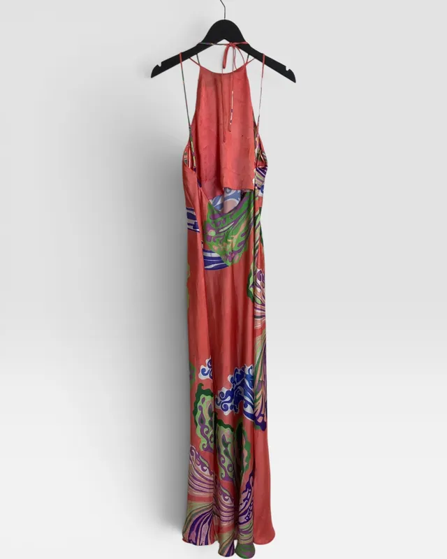 Vestido estampado zara