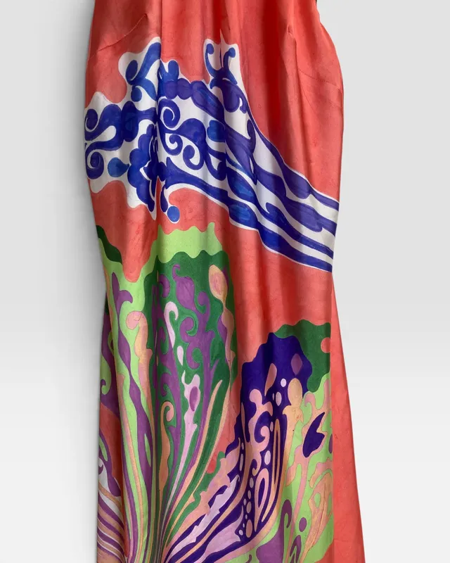 Vestido estampado zara