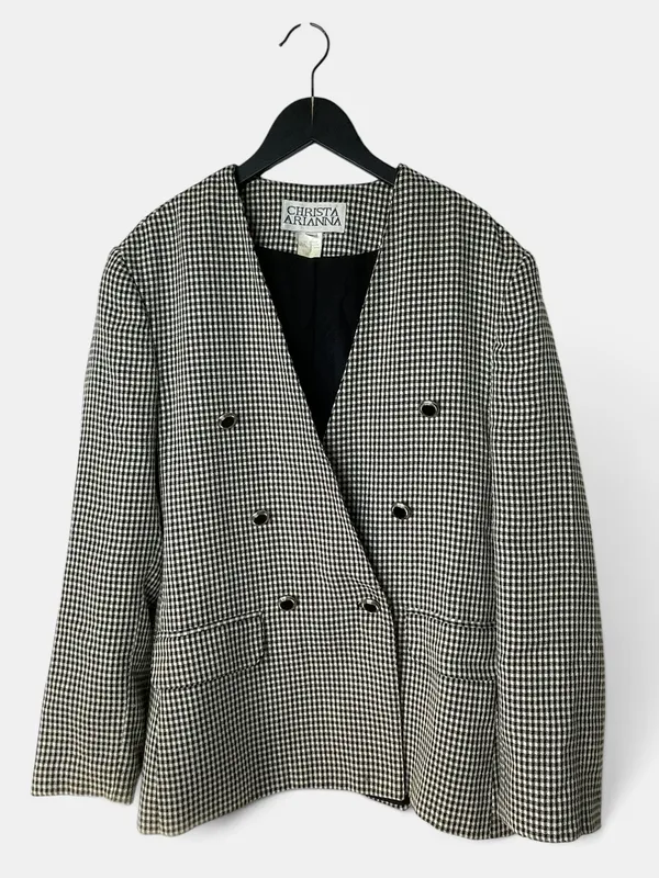 Chaqueta cuadtos vintage chistina arianna
