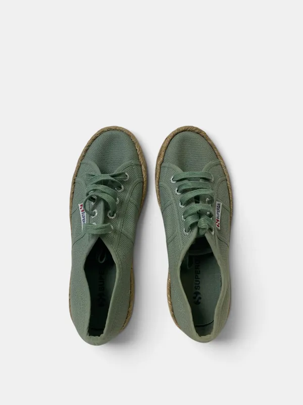 Zapatillas plataforma yute superga