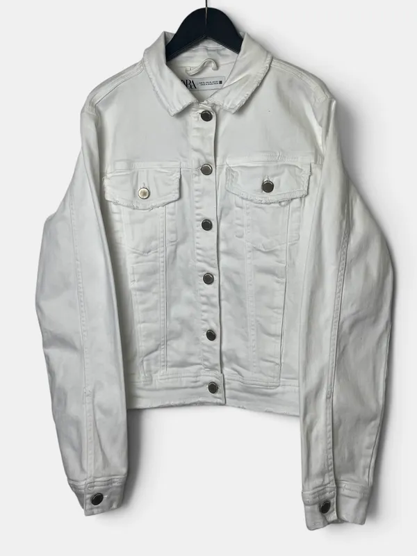 Campera jean elastizada zara