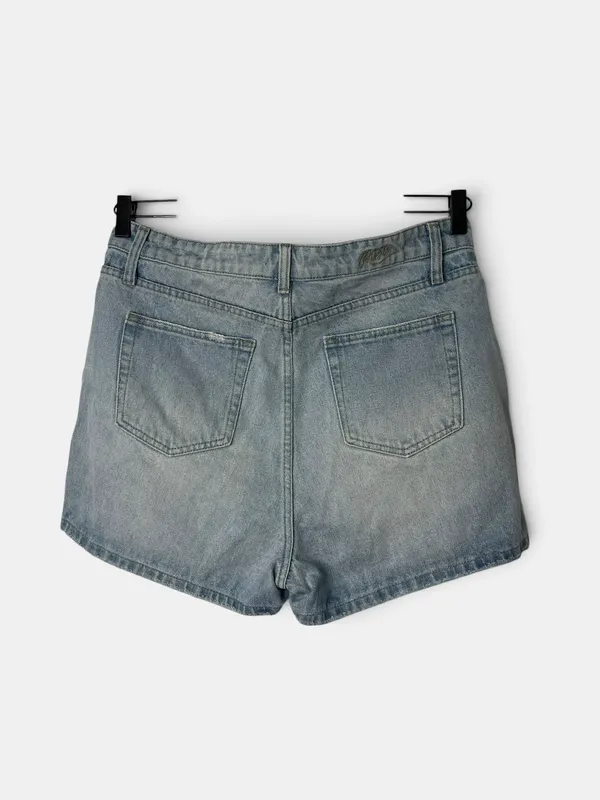 Short pollera jean tiro alto rusty