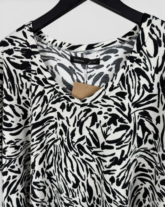 Remera cebra sabrina