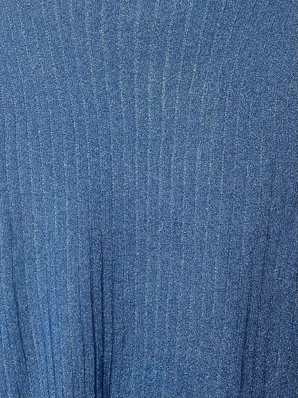 Remera tejida manga larga lurex rotunda