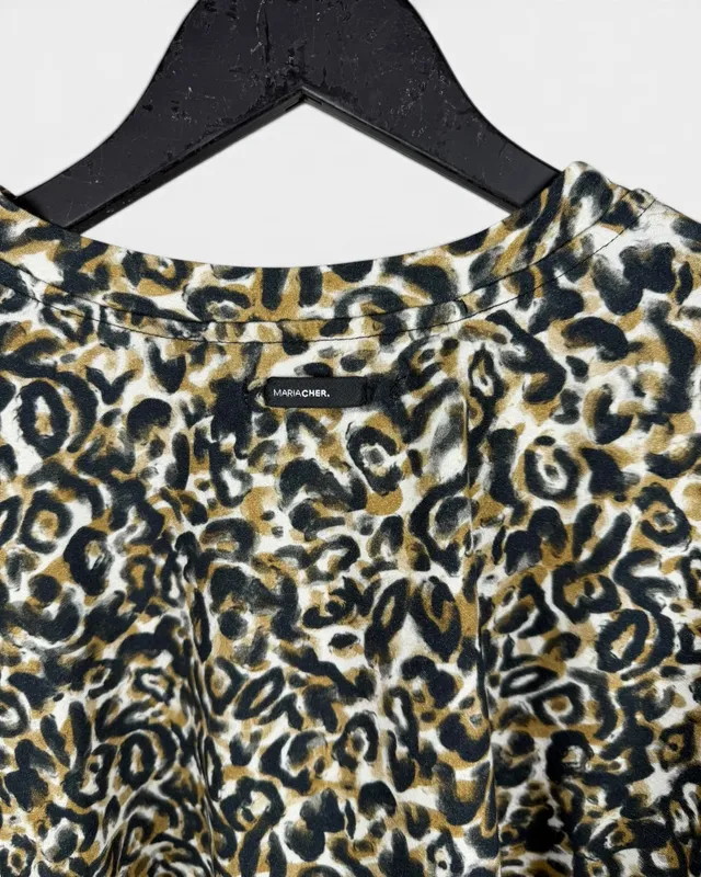 Remera animal print maria cher