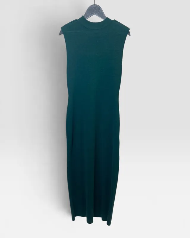 Vestido verde zara