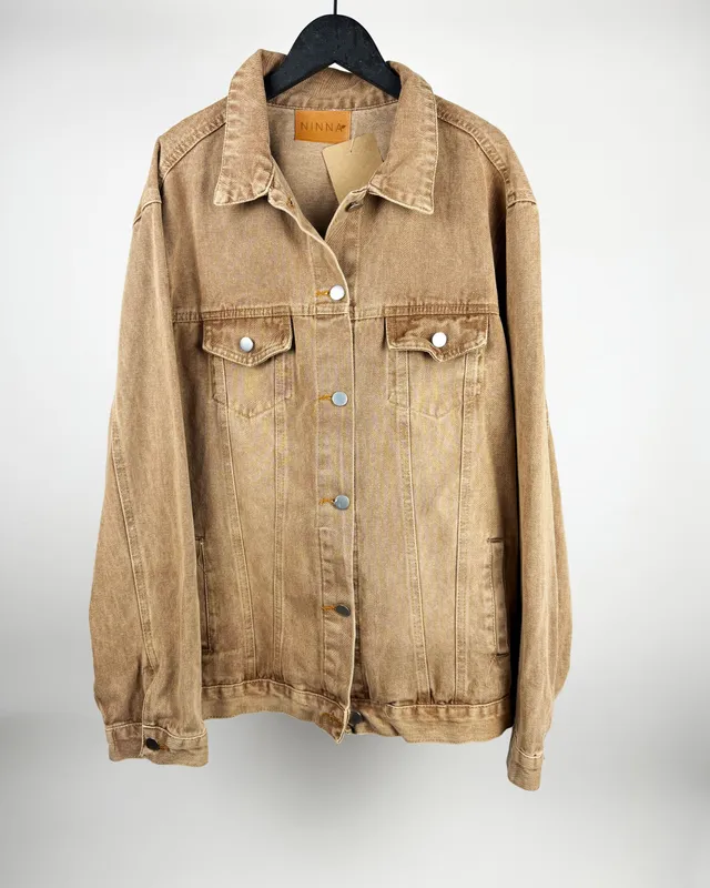 Campera jean marron ninna