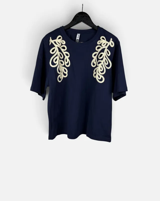 Remera azul indian